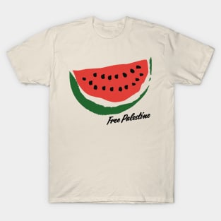 Free Palestine / Retro Style Design T-Shirt